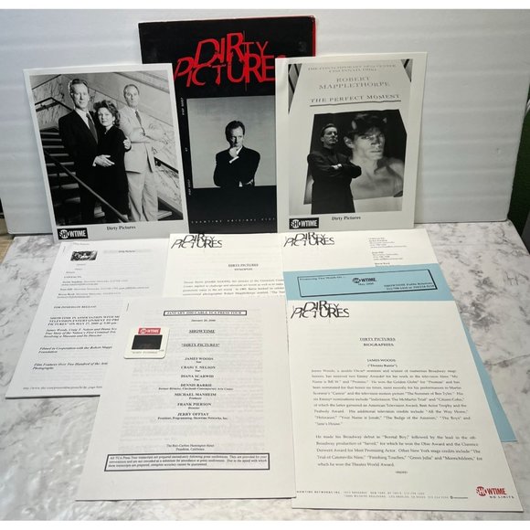Showtime Movie Press Kit Dirty Pictures 2000 James Woods Craig T Nelson - Picture 11 of 11